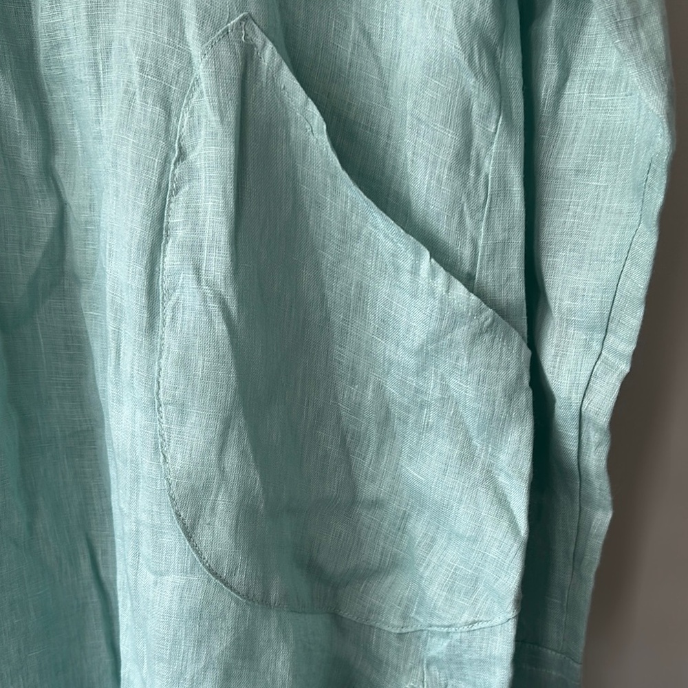CP SHADES Tunic 100% Linen Size XS - Picture 6 of 13